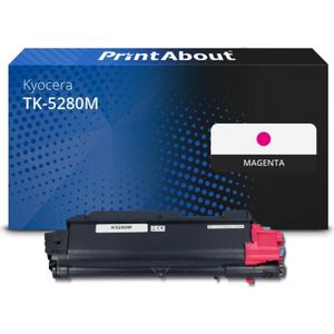 PrintAbout - TK-5280M - Toner - Magenta - Geschikt voor Kyocera