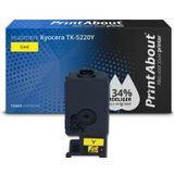 PrintAbout - TK-5220Y - Toner - Geel