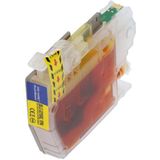 PrintAbout huismerk Inktcartridge BLC-3217YPA Geel Hoge capaciteit Geschikt voor Brother