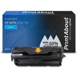 PrintAbout huismerk Toner 657X (CF471X) Cyaan Hoge capaciteit Geschikt voor HP