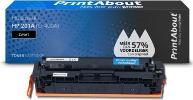 PrintAbout - 201A - Toner - Zwart - Geschikt voor HP