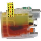 PrintAbout huismerk Inktcartridge LC-221Y Geel Geschikt voor Brother