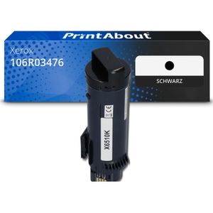 PrintAbout huismerk Toner 106R03476 Zwart Geschikt voor Xerox