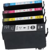 PrintAbout huismerk Inktcartridge 407 (C13T07U41/42/43/440) 4-kleuren Multipack Geschikt voor Epson