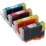 PrintAbout - Inktcartridge CLI-8BK - 4-kleuren Multipack - Geschikt voor Canon