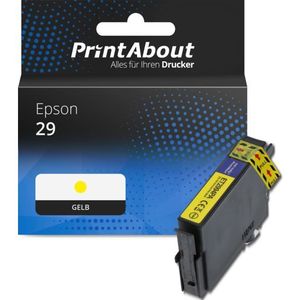 PrintAbout - C13T29844012 - Inktcartridge - Geel - Geschikt voor Epson