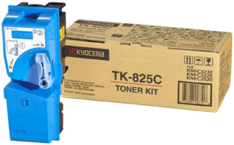 KYOCERA TK-825C tonercartridge 1 stuk(s) Origineel Cyaan
