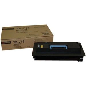 Kyocera Mita TK-715 (Transport schade) zwart (1T02GR0EU0) - Toners - Origineel