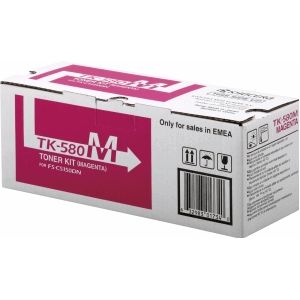 Toner kyocera tk-580m rood