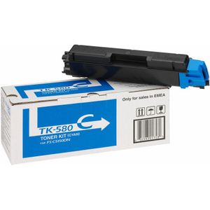 Toner Kyocera TK-580C blauw