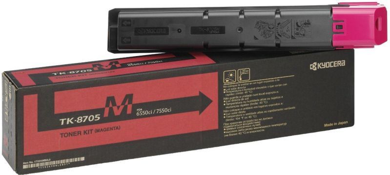 KYOCERA TK-8705M tonercartridge 1 stuk(s) Origineel Magenta