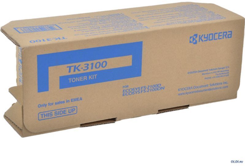 KYOCERA TK-3100 tonercartridge 1 stuk(s) Origineel Zwart