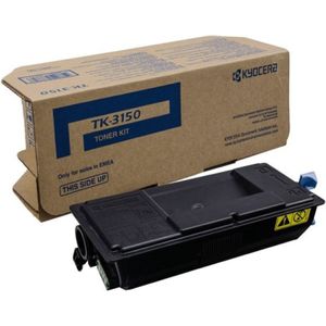 Kyocera Mita TK-3150 (Sticker resten Anders stiftmarkeringen) zwart (1T02NX0NL0) - Toners - Origineel
