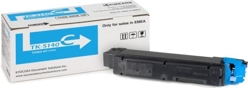 Original 1T02NRCNL0 KYOCERA TK5140C Ecosys Toner