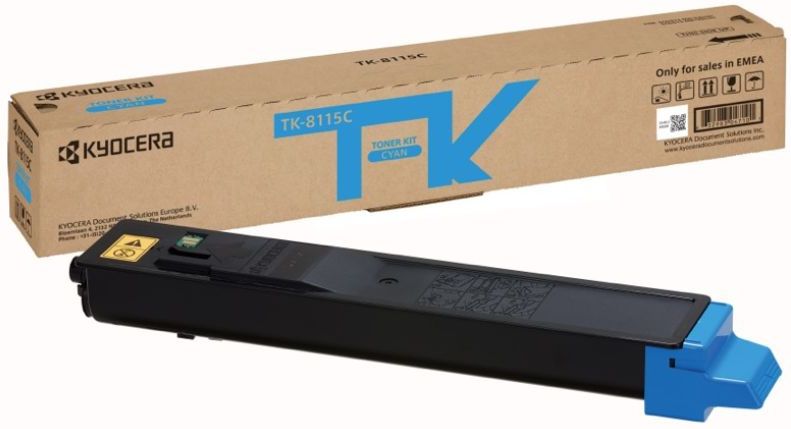 Kyocera TK-8115C Toner Cyan. Toner Drucker 1T02P3CNL0. Drucker Toner kompatibel für ECOSYS M8124cidn, ECOSYS M8130cidn