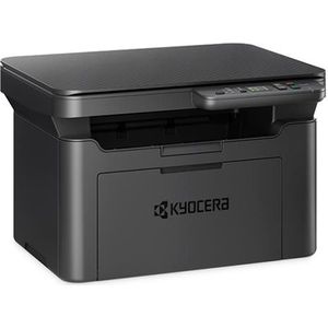 Kyocera Klimaatbeveiligingssysteem MA2001 3-in-1 laser-multifunctionele printer: SW-printer, kopieerapparaat, scanner. 20 pagina's A4 per minuut. USB 2.0, 1.200 dpi, 150 vellen papiertoevoer