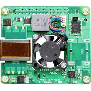 Raspberry Pi PoE + HAT (2021) - Voor de Raspberry Pi 3B+ en 4.