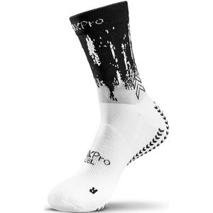 SOXPro - Padel Anti Verstuiking - Compressiekousen - Wit-Zwart - Gegradueerde Compressie