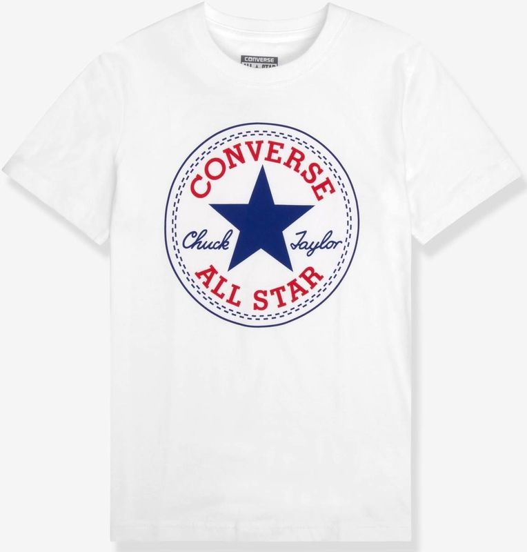 CONVERSE - T-shirt - Katoen - Wit