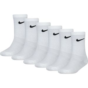 Nike Kids Rn0030 Korte Sokken 6 Paren Wit