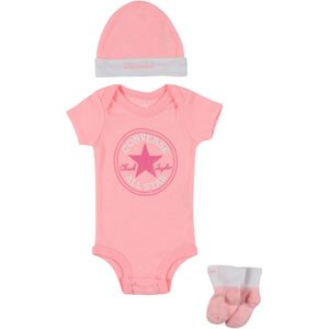 Set Mütze + Body + Babys chuhe für Jungen Converse Classic CTP