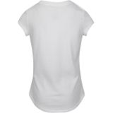 T-Shirt met Korte Mouwen voor kinderen Nike Swoosh JDI Wit