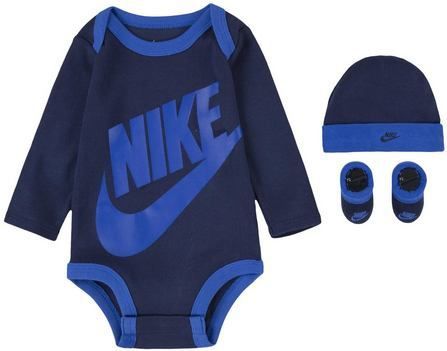 Nike - Futura Logo - Set voor Babyjongens - Marine - 100% Katoen