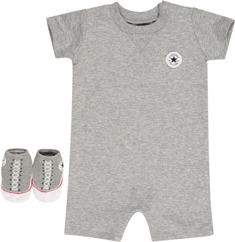 Converse - Zomerromper/Sokken - Grijs Gevlekt - Katoen