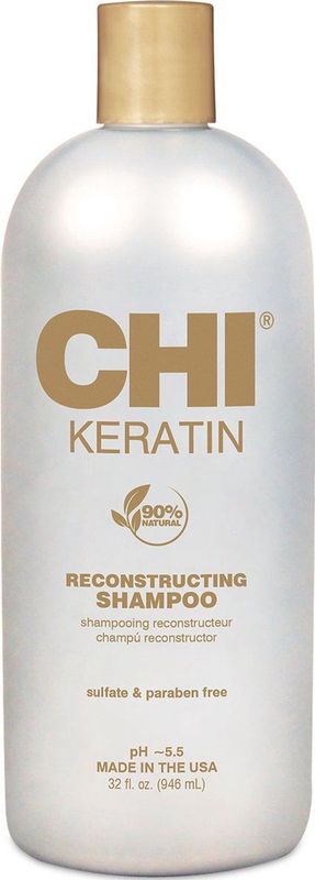 CHI Keratin Shampoo -946 ml -  vrouwen - Voor Beschadigd haar/Droog haar