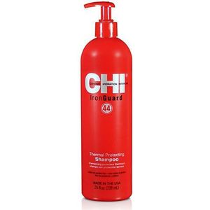 CHI 44 Iron Guard Shampoo - 750 ml - Voor Vrouwen - Milde Reiniging - Vitamine A en E