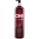 CHI Rose Hip Oil Shampoo-750 ml - Normale shampoo vrouwen - Voor Alle haartypes