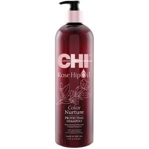 CHI - Rose Hip Oil - Shampoo - Kleurbehoud - 355ml - Rozenbottelolie