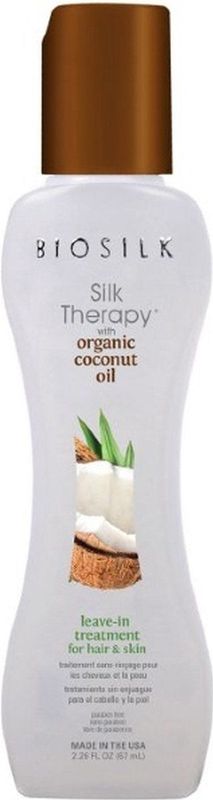 Biosilk Organic Coconut Oil Leave In Treatment Travelsize