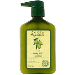 CHI Olive Organics - Hair & Body Shampoo - Body Wash 30ml. - Normale shampoo vrouwen - Voor Alle haartypes - 30 ml - Normale shampoo vrouwen - Voor Alle haartypes