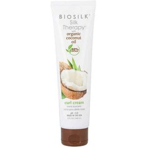 BIOSILK Collection Silk Therapy with Natural Coconut Oil Curl Cream