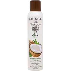 BioSilk - Silk Therapy Organic Coconut Oil - Volume Mousse - 227 ml