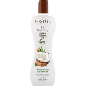 BioSilk Silk Therapy with Coconut Oil - Moisturizing Conditioner - 355 ml