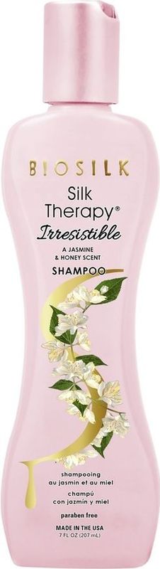 Biosilk - Silk Therapy Irresistible - Shampoo - 355ml - Zijden Proteïne