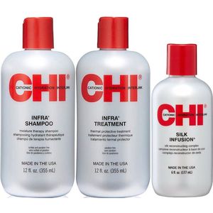 CHI - Infra Deluxe Set - 355+355+177ml - Shampoo