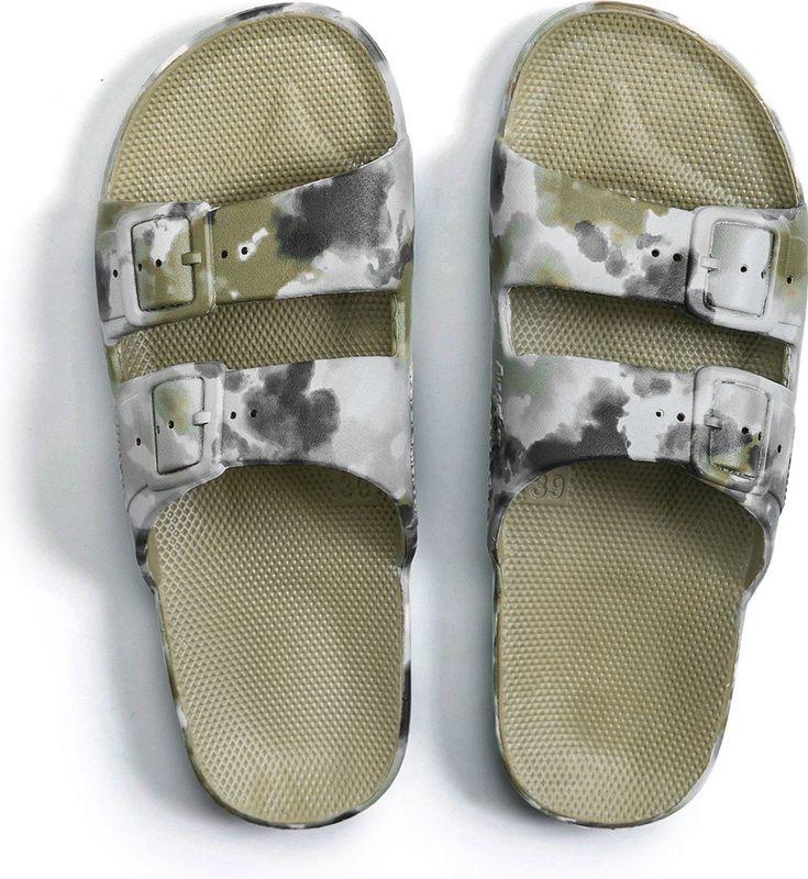 Freedom Moses - Fancy - Slipper - Bandhani Khaki