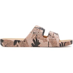 Freedom Moses - Fancy Jungle - Slippers - Camel - 100% PCU - Waterdicht