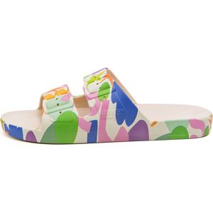 Freedom Moses - Fancy Play - Slipper - Stone - 100% PCU - Unisex