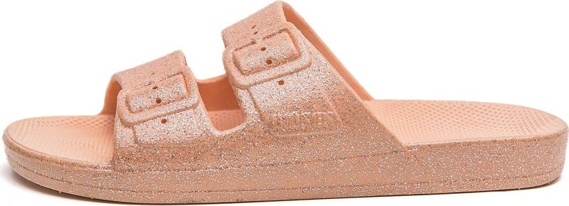 Freedom Moses Kids Slipper - Fancy Apricot Glitter