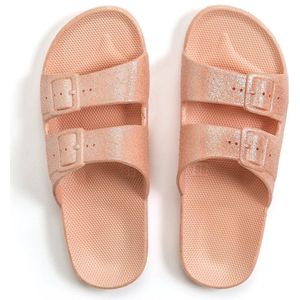 Freedom Moses - Fancy Apricot Glitter - Slipper - 100% PCU - Waterdicht