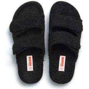 Freedom Moses - Evu - Pantoffels - Black - Gerecycled Fleece