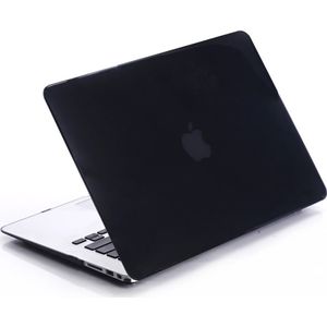 Lunso Geschikt voor MacBook Pro 13 inch (2016-2019) cover hoes - case - glanzend zwart