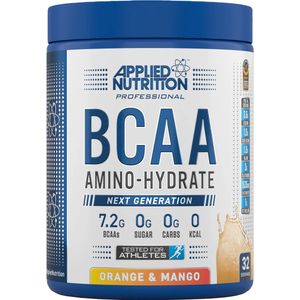 BCAA Amino Hydrate | Applied Nutrition | Orange Mango | 450 gram (32 Servings)