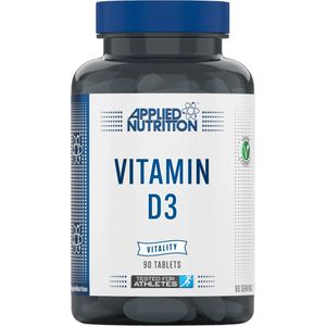Applied Nutrition - Vitamines/Vitamine pil - Vitamine D3 - 90 tabletten  - 75 microgram