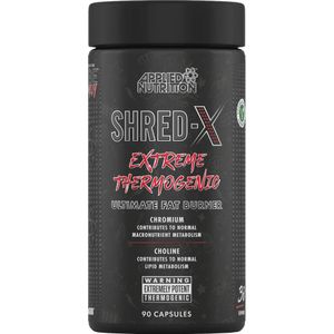 Shred X Fat Burner (90 capsules) - APPLIED NUTRITION - Fatburner - Vetverbrander - Afslankpillen