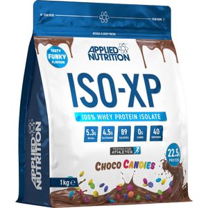 Applied Nutrition - Iso-XP (Choco Candies - 1000 gram) - Eiwitshake - Whey Protein - Eiwitpoeder - Sportvoeding - 40 shakes